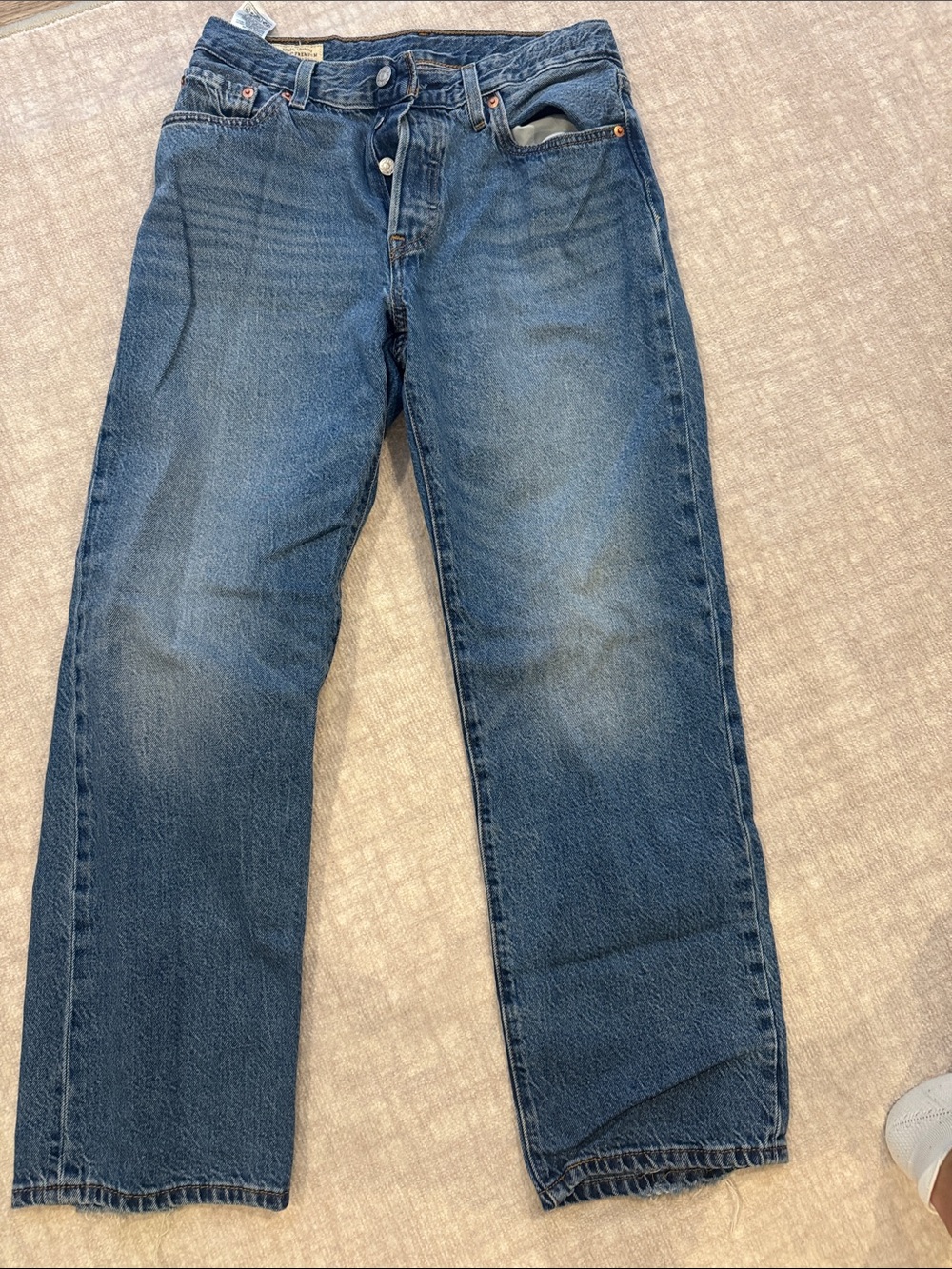 Levi's 501 90s Women’s Indigo Straight Jeans